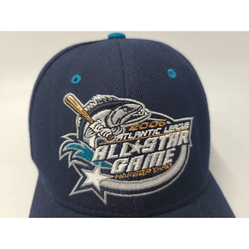 Vtg‎ Bridgeport Bluefish 2006 Atlantic League All Star Game Hat Cap Defunct ALPB